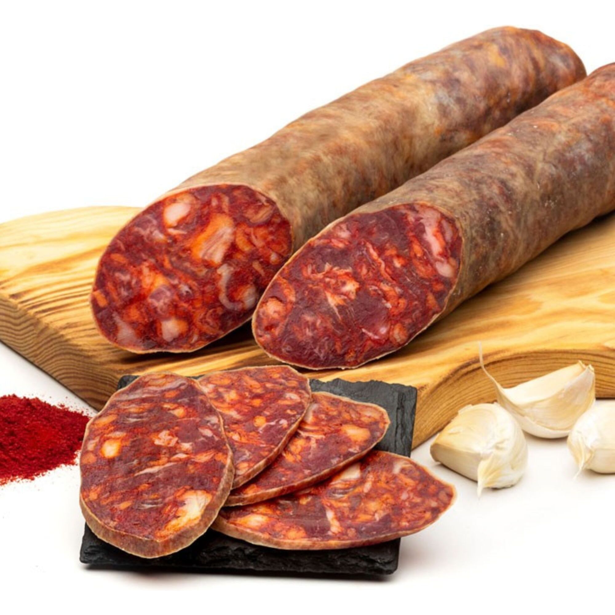 Chorizo Bellota Ibérico 100% Naturel - 900 g - Espagne - César Nieto
