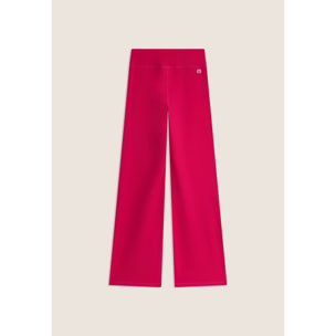 Leggings in tessuto quick dry vita alta con fondo a zampa