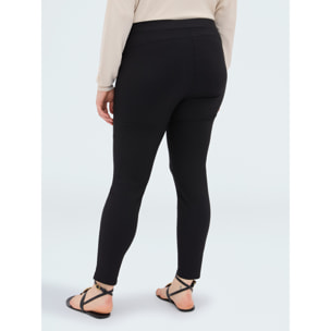 Fiorella Rubino - Pantalones Jeggings con cintura elástica - Negro
