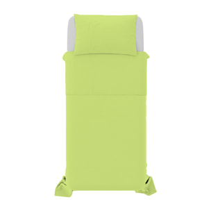 COMPLETO LETTO NATURAL COLOR, 100% COTONE - SINGOLO