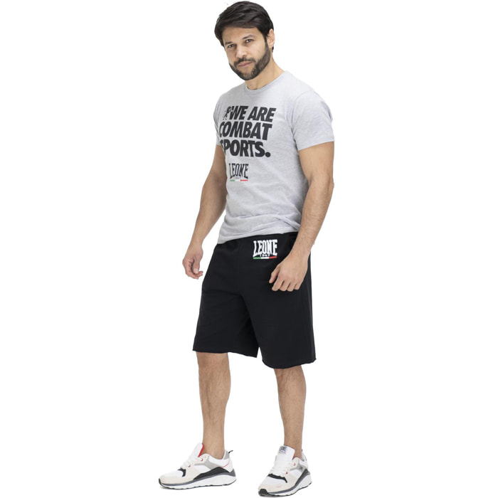 Completo set da uomo composto da t-shirt e pantaloncini Leone Basic