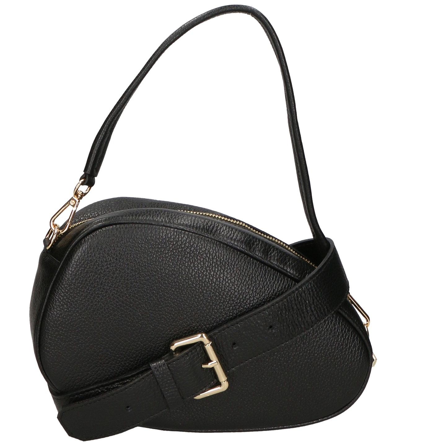 Borsa a spalla da donna - Modello Gabriella - Vera pelle - 26.0 x 13.0 x 7.0 cm