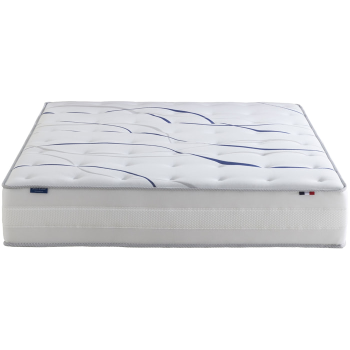 Matelas mousse MEMORIA 31 cm Mémoire de forme 10 cm Fabrication française