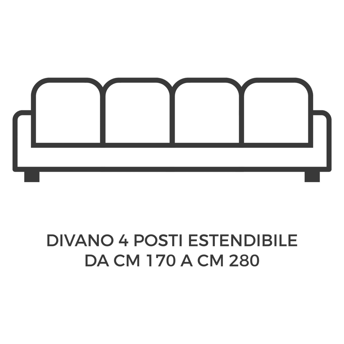 Copridivano Elasticizzato Jacquard Mod. Fanny Grigio
