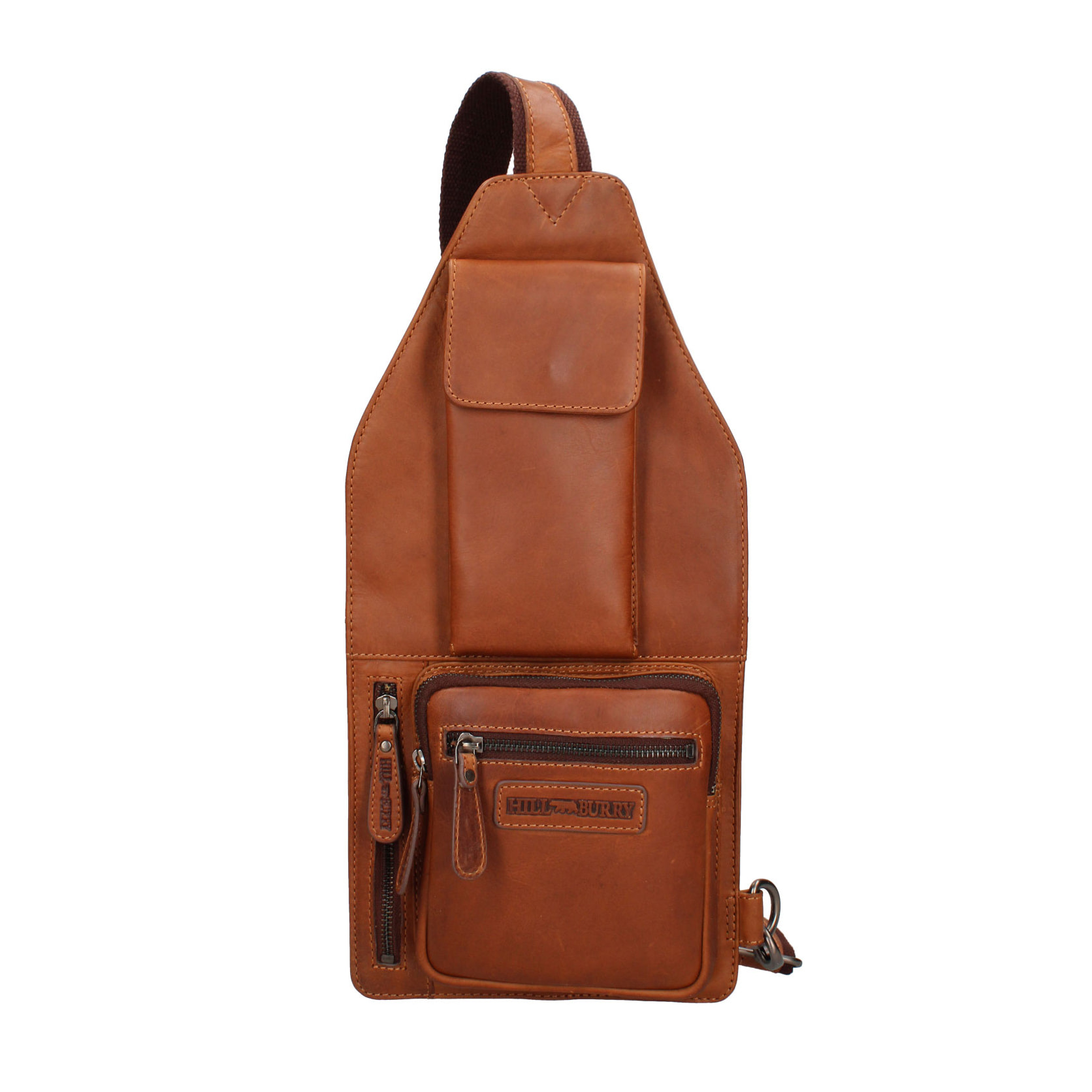 Marsupio  da uomo In Vera pelle Made in Italy 20x40x3 cm