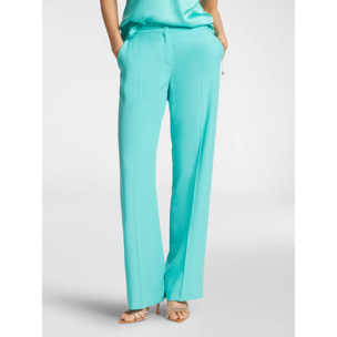 Elena Mirò - Pantaloni in cady stretch - Verde acqua