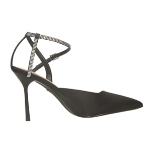 Décolleté sling back Donna Tata Italia Nero