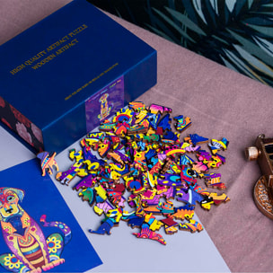 Puzle de Madera con diseño de Perro. 200 piezas.