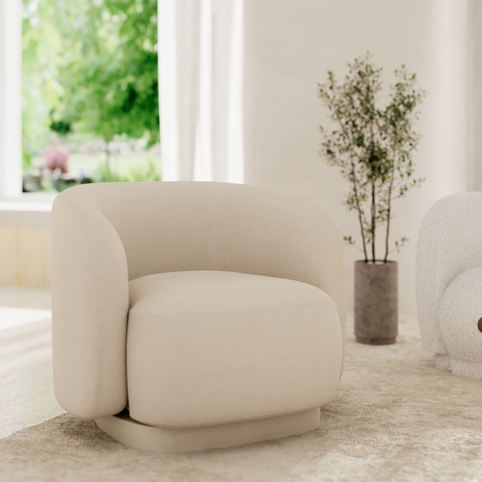 Fauteuil en tissu