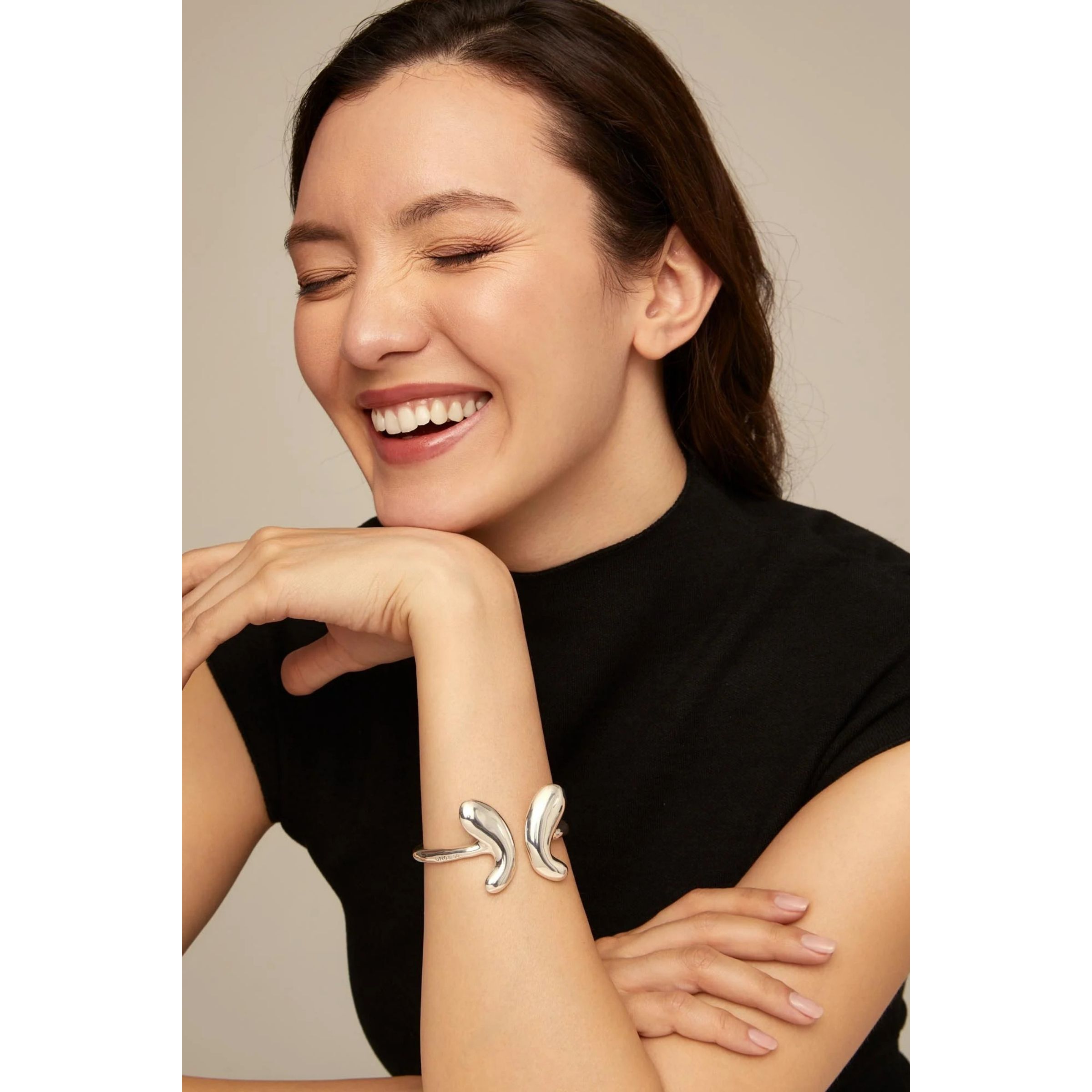 Pulsera wings PLATEADO L