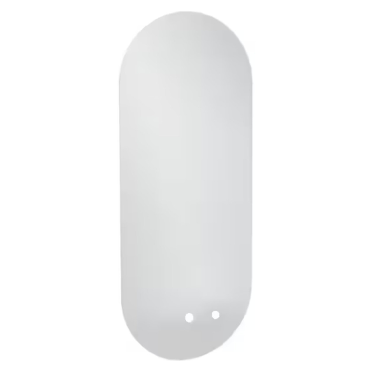Miroir LED ovale Grands Boulevards 2 trous