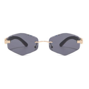 Gafas de Sol Feler 1819-1 Polarizadas de Madera Unisex 57 mm