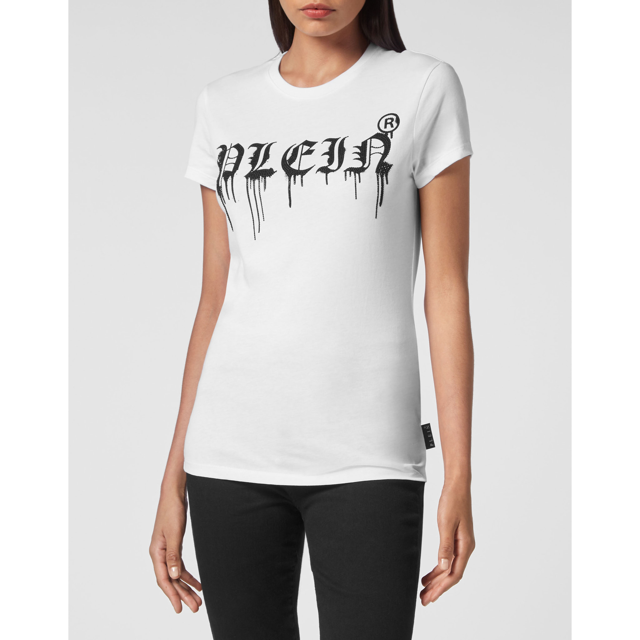 PHILIPP PLEIN T-Shirt Round Neck GOTHIC PLEIN