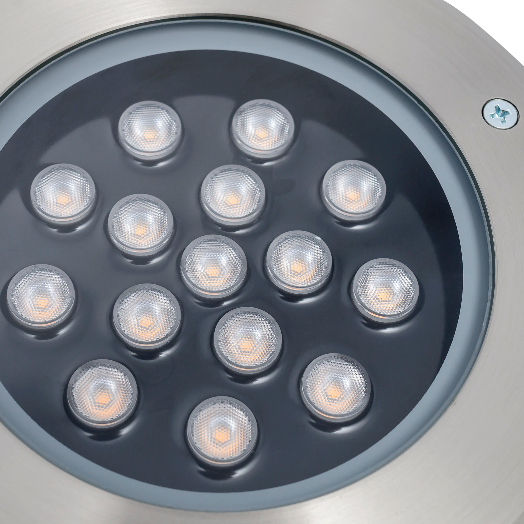 Forlight Incasso empotrable de suelo exterior con led blanco cálido 3000K en inoxidable