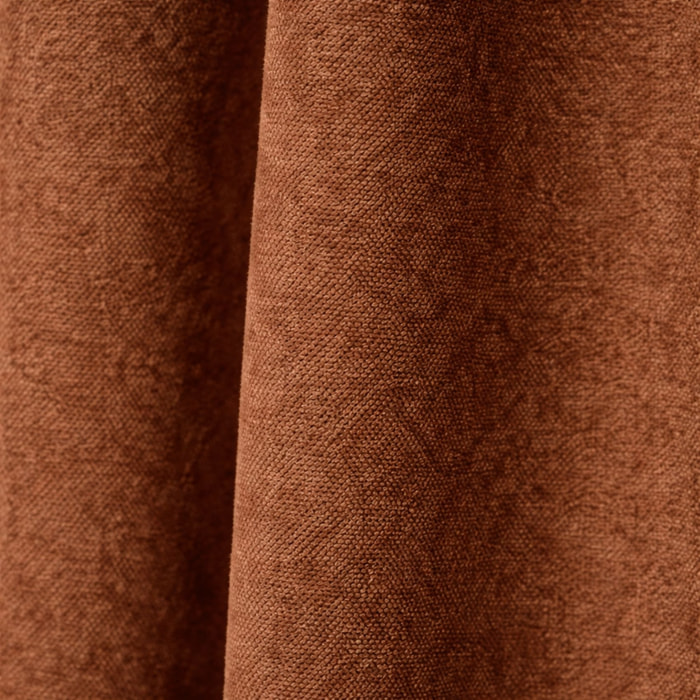 Rideau thermique phonique et semi occultant KONFOR - Marron Clair