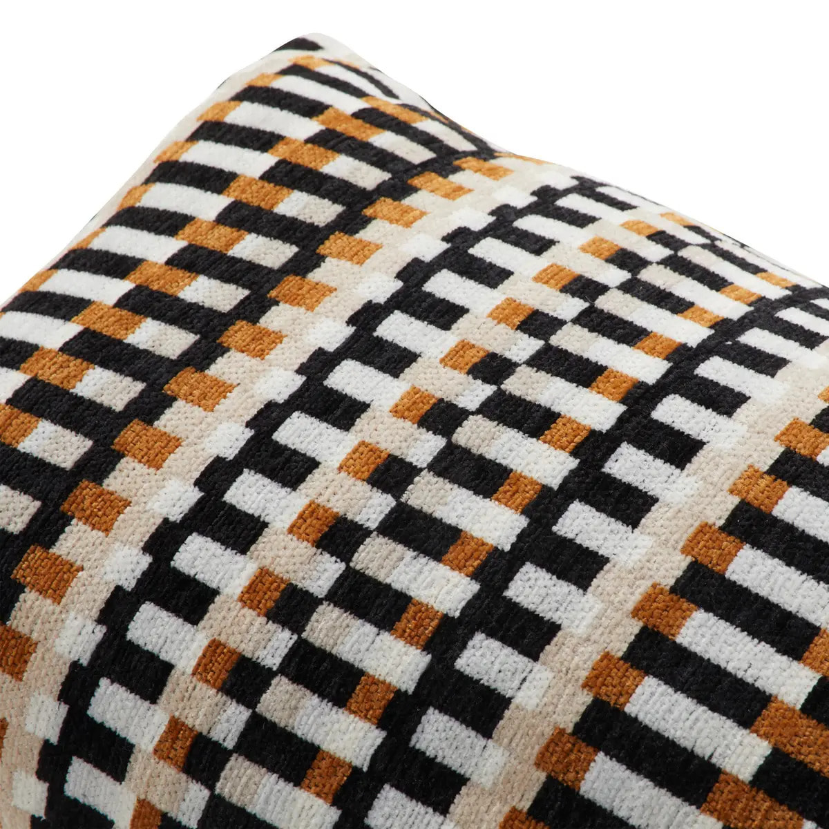 Coussin "Jangwa" jacquard lin 30x50cm