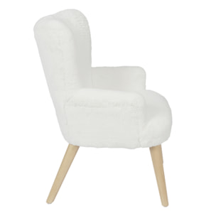 FAUTEUIL HELSINKI ENFANT IMITATION FOURRURE M1