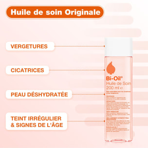 Huile Nourrissante - Huile de Soin Vergetures Cicatrices Peau Sèche et Teint Irrégulier 200ml