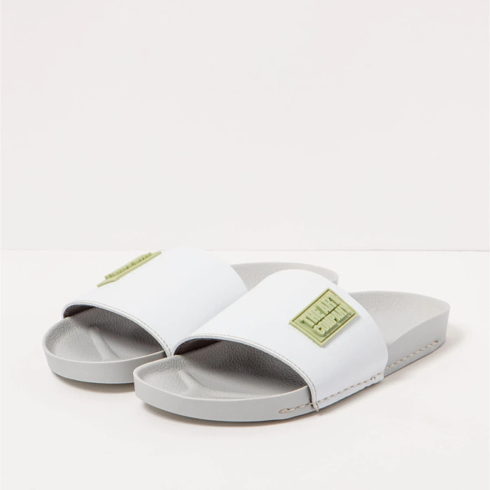 Sandalias 1282 ON MICRO NOBUCK WHITE / FRANKFURT color White