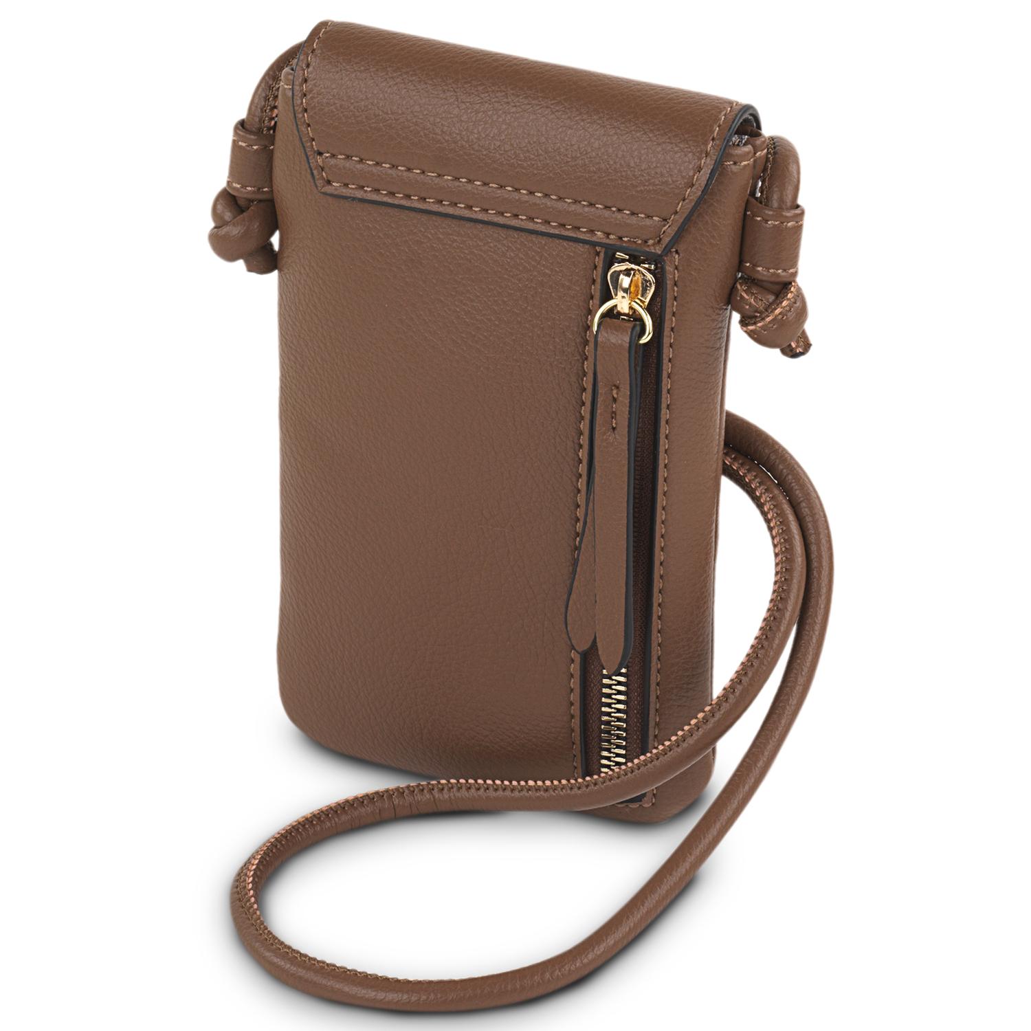 Minibolso Para Móvil Lois Keith Taupe