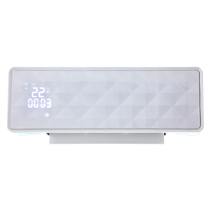 Calefactor cerámico mural 2000 W con mando a distancia y temporizador HOTI M90 PURLINE