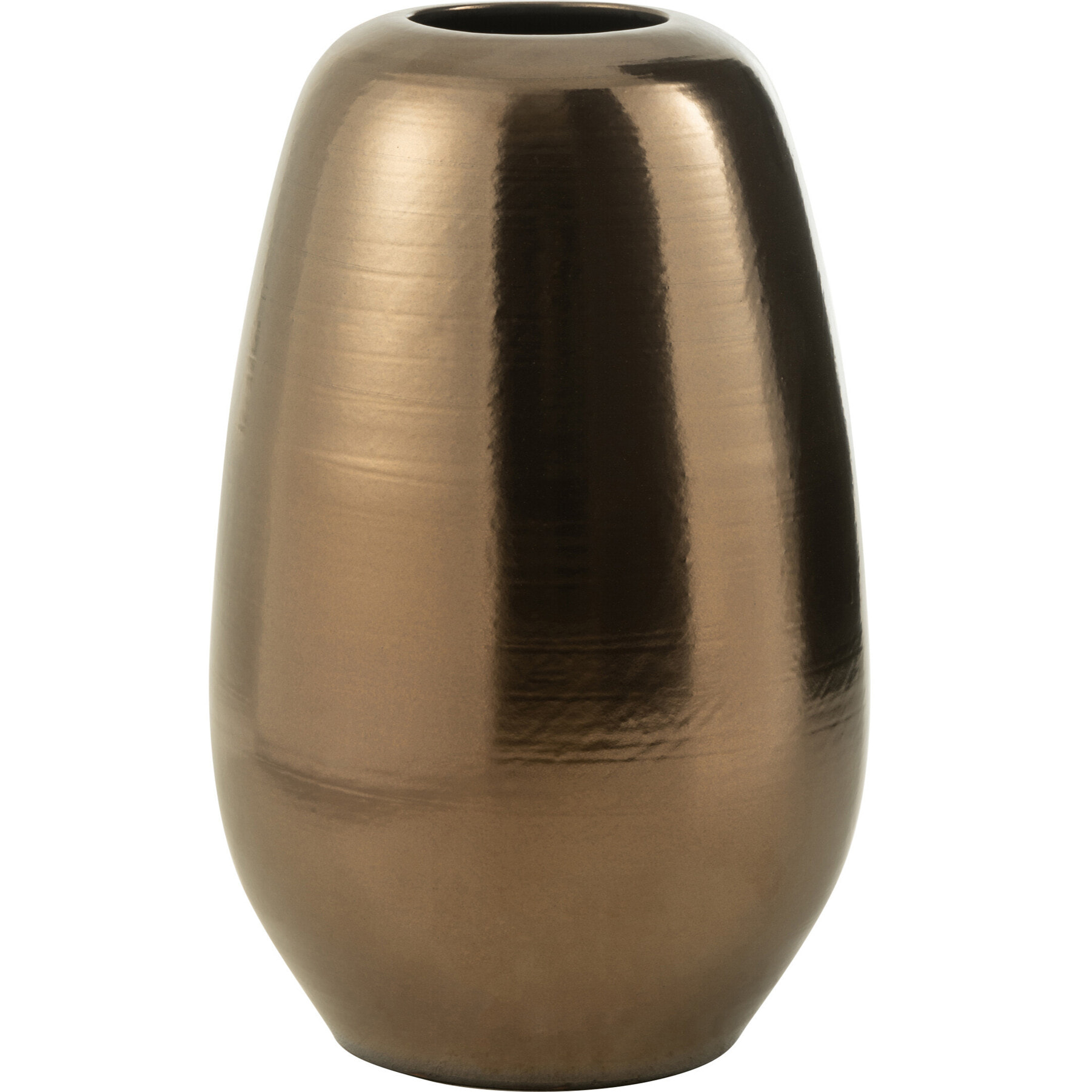 J-Line vase - porcelaine - noir - large - 55 cm de hauteur