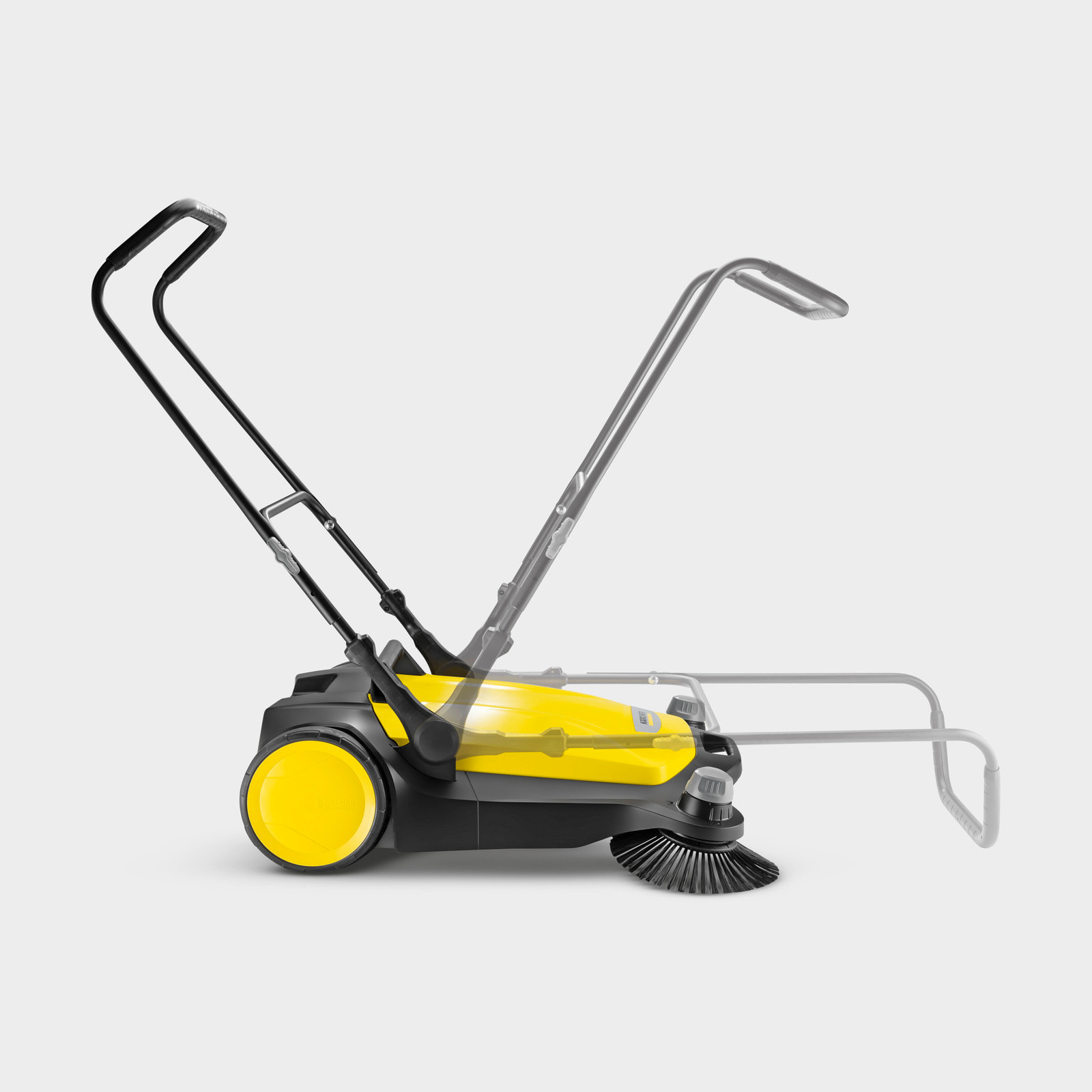 Balayeuse mécanique Karcher S 6 Twin - Largeur de balayage 860 mm- Double brosses- Capacité du collecteur 38 L