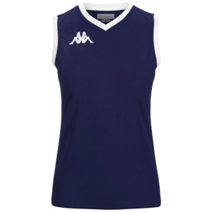 Kappa - Maglie gioco Bambina Blu - Kappa4Volley Giella