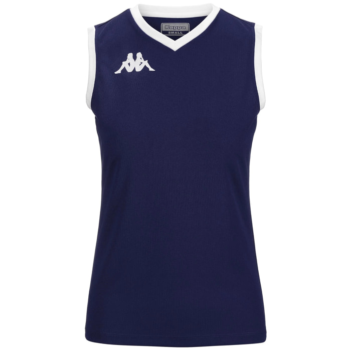 Kappa - Maglie gioco Bambina Blu - Kappa4Volley Giella