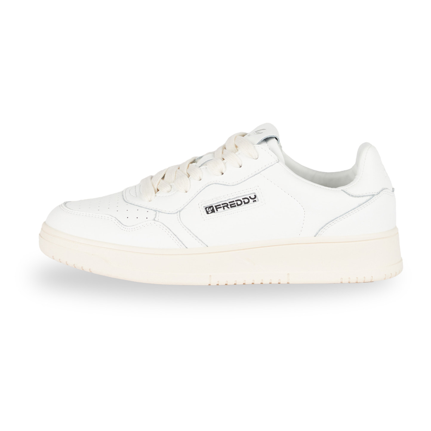 Sneakers in pelle stile basket