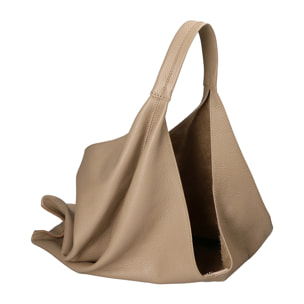 Borsa a spalla da Donna Ginger in Vera Pelle Made in Italy 25x14x13 cm