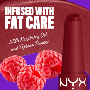NYX Professional Makeup Fat Matte Rouge à Lèvres Mat Crémeux Berry Smooth