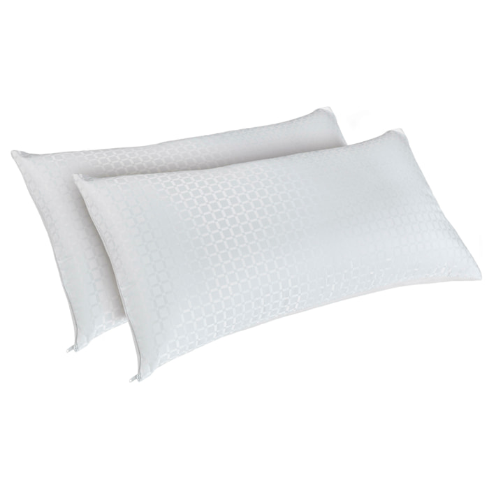 Pack 2 almohadas Visco | Firmeza media | Frescor | Medium