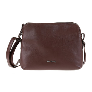 Borsa a tracolla da donna Made in Italy - Modello Aralia Lux - 100% pelle - 30.0 x 23.0 x 13.0 cm