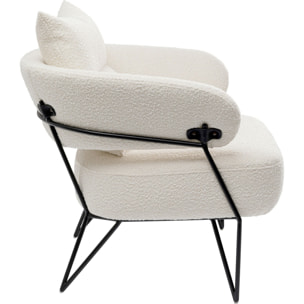 Fauteuil Peppo crème Kare Design