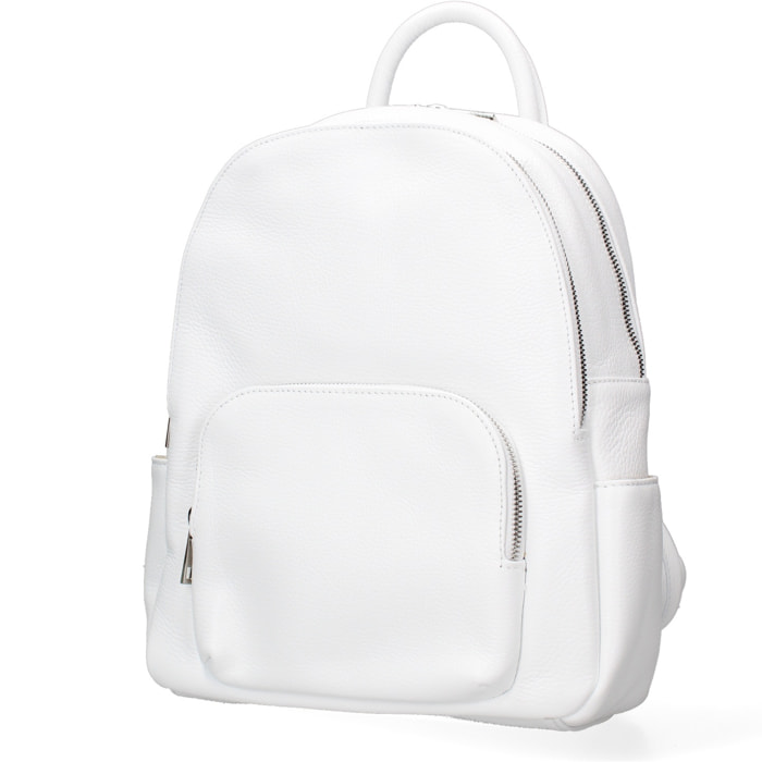 Zaino da donna Made in Italy - Modello Iride Ultra - 100% pelle - 27.0 x 32.0 x 12.0 cm