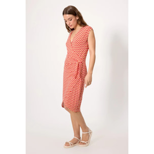 Vestito corto Arancio