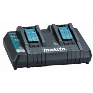 Cargador rápido DC18RD para 2 baterías de Li-ion 14.4V a 18V MAKITA - 196933-6