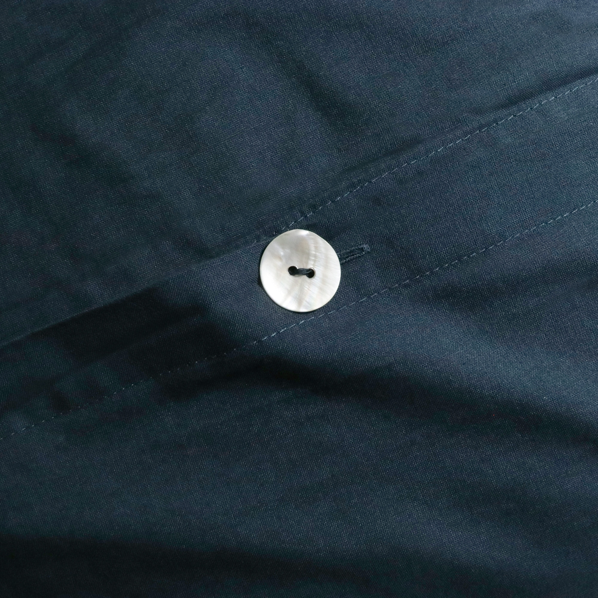 Parure de lit unie en coton taies à volant, COTON LAVÉ