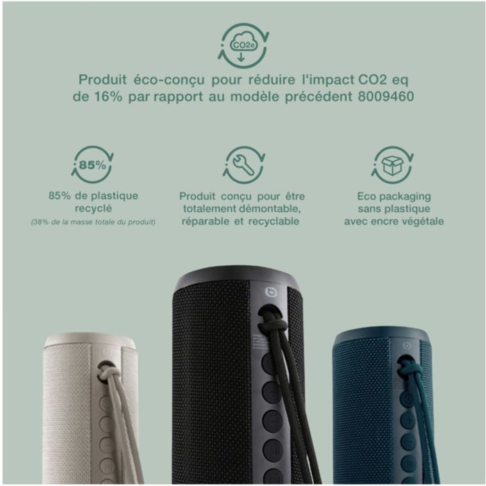 Enceinte portable ESSENTIELB SB70 Bleue ECO-CONCUE