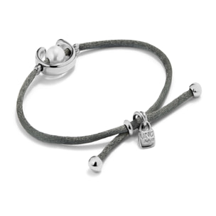 Pulsera SER DIFERENTE GRIS M