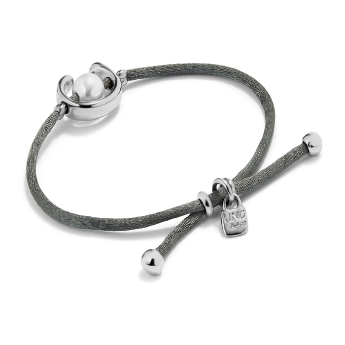 Pulsera SER DIFERENTE GRIS M