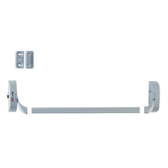 2 Supports IDEA barre + 1 mécanisme H/B + 1 gache et cales d'épaisseur ISEO - Blanc - Non coupe feu - 9414000405