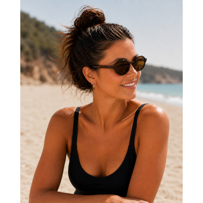 Gafas de sol OCEAN GRANDE PLACE - Carey marrón / Gris