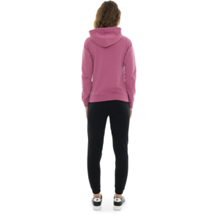 Chándal de invierno para mujer con capucha y cremallera "Plata"