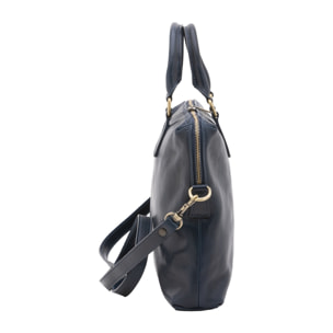 Borsa da lavoro uomo in vera pelle - Modello False - Made in Italy - 37.0 x 27.0 x 6.0 cm