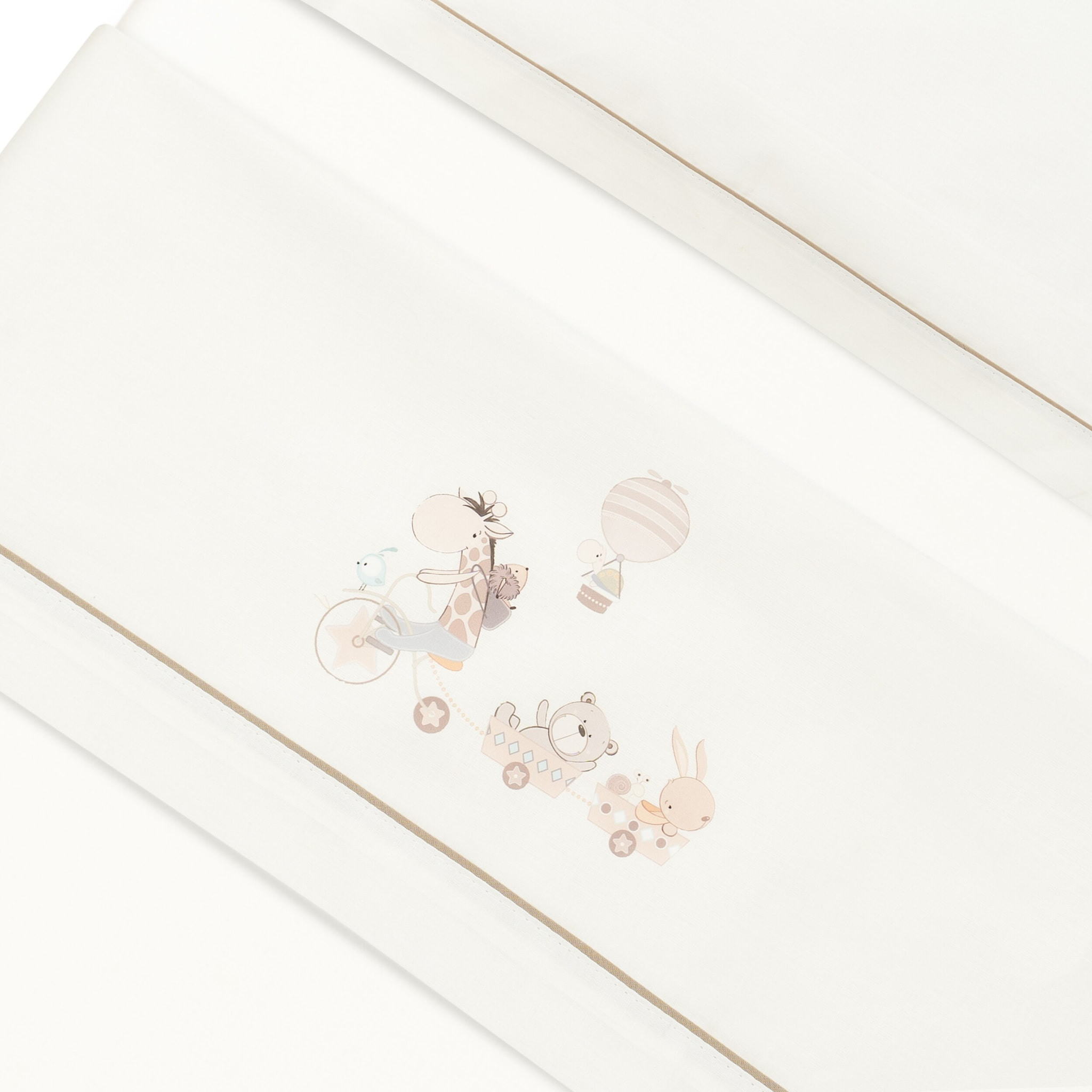 Sábanas Minicuna Jirafa Bicicleta