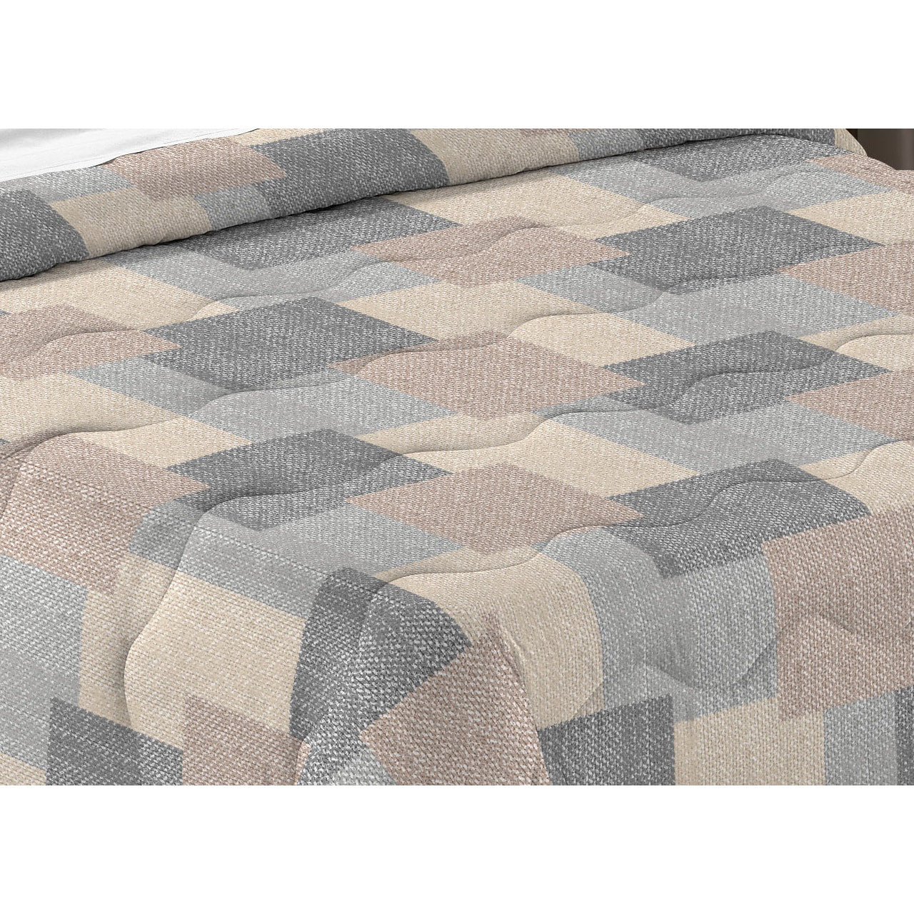 Trapunta Invernale Scaldanotti Islanda Grigio