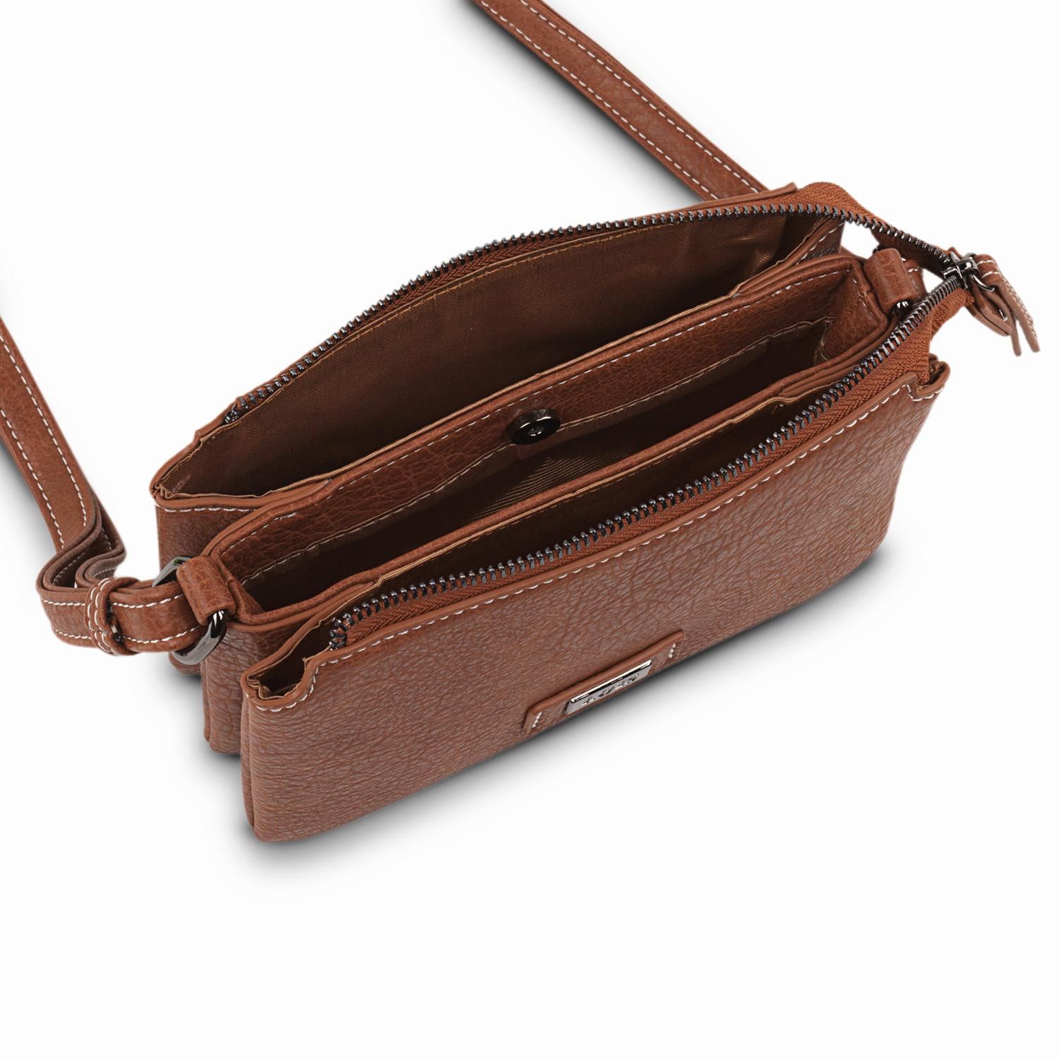 Bolso Bandolera Mujer Sint/Pu Lois Keith Coñac