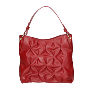 Borsa a spalla da donna In Vera pelle Made in Italy 34x28x12 cm